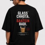 Glass Chhota Oversized T-Shirt, Dhakkan