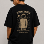Cosmic Misfit Oversized Graphic T-Shirt | Streetwear Tee