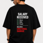Salary Received Oversized T-Shirt, Dhakkan