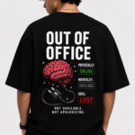 Out of Office Oversized T-Shirt, Dhakkan
