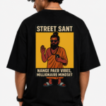 Street Sant Oversized T-Shirt, Dhakkan