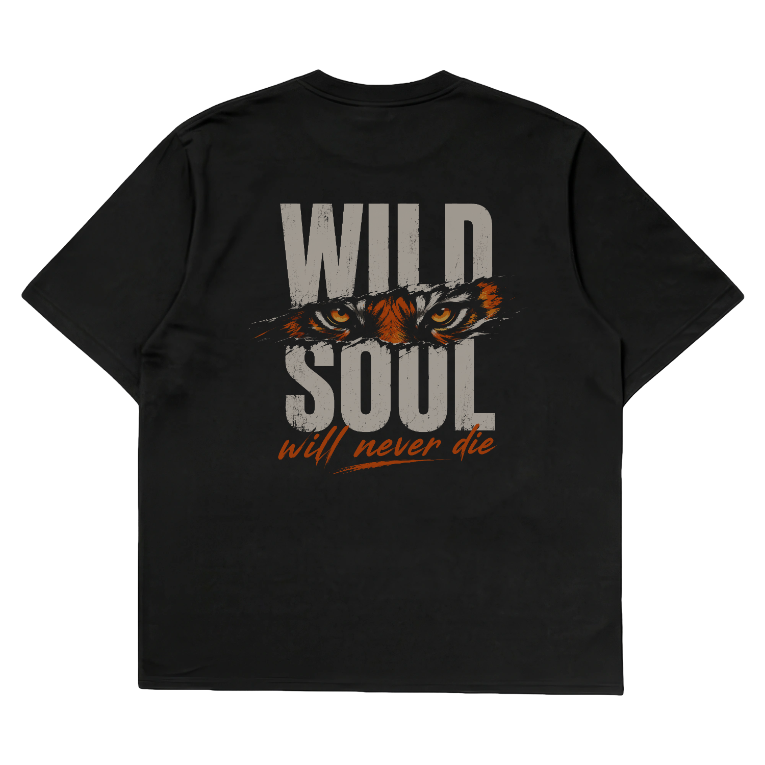 Wild Soul Oversized T-Shirt — Dhakkan consciousness print